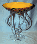 Beautiful Hand Made Hand Painted Alicja Poland Fruit Bowl Beautiful Hand Made Hand Painted Alicja Poland Fruit Bowl