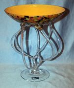 Beautiful Hand Made Hand Painted Alicja Poland Fruit Bowl
