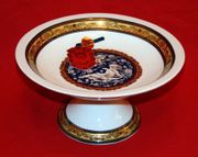 Beautiful Hand Made Hand Painted Greece Fruit Bowl