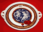 Beautiful Hand Made Hand Painted Greece Fruit Platter Beautiful Hand Made Hand Painted Greece Fruit Platter