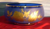 Brand New Bohemian Czech Art Glass Fruit Bowl Brand New Bohemian Czech Art Glass Fruit Bowl