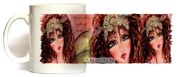Brown Sugar Fairy Nights Mug by Artist Sherri Baldy 11oz Coffee Mugs Microwave and Dishwasher Safe