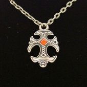 Celtic Cross Necklace All Jewelry Packages with Custom Back Card & OPP Bag Lead Free Alloy
