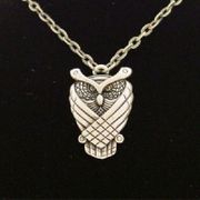 Celtic Owl Necklace All Jewelry Packages with Custom Back Card & OPP Bag Lead Free Alloy