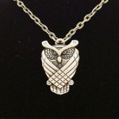 Celtic Owl Necklace All Jewelry Packages with Custom Back Card & OPP Bag Lead Free Alloy
