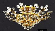 Chandelier 30% lead Crystal # A42057L8ag Size w31" x h16"