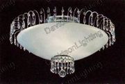 Chandelier 30% lead Crystal # A98011L8a Size w22" x h12"