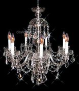 Chandelier 30% Lead Crystal Alexandria Collection  # DVR78312628 Size W26" x H28"