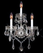 Chandelier 30% Lead Crystal Alexandria Collection  # DVR7831W1318 Size W13" x H18"