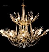 Chandelier 30% Lead Crystal Autumn Collection # DVR20133234 Size W32" x H34" Chandelier 30% Lead Crystal Autumn Collection # DVR20133234 Size W32" x H34"