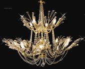 Chandelier 30% Lead Crystal Autumn Collection # DVR20134238 Size W42" x H38" Chandelier 30% Lead Crystal Autumn Collection # DVR20134238 Size W42" x H38"