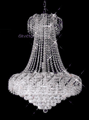 Chandelier 30% Lead Crystal Belenus Collection # DVR0013038 Size W30" x H38" Chandelier 30% Lead Crystal Belenus Collection # DVR0013038 Size W30" x H38"