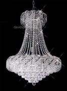 Chandelier 30% Lead Crystal Belenus Collection  # DVR0013038 Size W30" x H38"