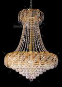 Chandelier 30% Lead Crystal Belenus Collection # DVR0013642 Size W36" x H42"