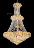 Chandelier 30% Lead Crystal Belenus Collection # DVR0013666 Size W36" x H66" Chandelier 30% Lead Crystal Belenus Collection # DVR0013666 Size W36" x H66"