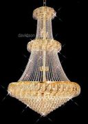 Chandelier 30% Lead Crystal Belenus Collection # DVR0013666 Size W36" x H66"