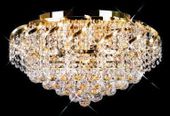 Chandelier 30% Lead Crystal Belenus Collection # DVR001F2012 Size W20" x H12"