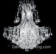 Chandelier 30% lead Crystal Cantolo Collection# A1001L25a Size w20" x h26"
