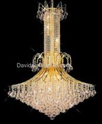 Chandelier 30% lead Crystal Cantolo Collection# A1001L44ag Size w44" x h72"
