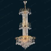 Chandelier 30% lead Crystal  Casablanca # DVR78162446L15AG Size w24" x H 46"