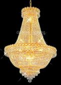 Chandelier 30% Lead Crystal Century Collection # DVR19001620   W16" x H20"