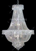 Chandelier 30% Lead Crystal Century Collection  # DVR19002026   W20" x H26"