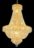 Chandelier 30% lead Crystal  Century Collection # DVR1900241620AG Size w16" x H 20"