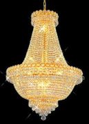 Chandelier 30% lead Crystal  Century Collection # DVR1900241620AG Size w16" x H 20"