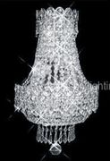 Chandelier 30% Lead Crystal Century Collection  # DVR1900W1217   W12" x H17"