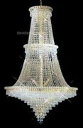 Chandelier 30% Lead Crystal Cinderella Collection # DVR20023048   W30" x H48"