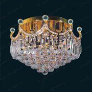 Chandelier 30% lead Crystal  # DVR83383X1613AG Size w16" x H 13"