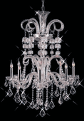 Chandelier 30% Lead Crystal Elizabeth Collection # DVR78302935C W29" x H35" Chandelier 30% Lead Crystal Elizabeth Collection # DVR78302935C W29" x H35"