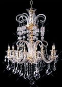 Chandelier 30% Lead Crystal Elizabeth Collection # DVR78302935G W29" x H35" Chandelier 30% Lead Crystal Elizabeth Collection # DVR78302935G W29" x H35"