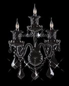 Chandelier 30% Lead Crystal Elizabeth Collection  # DVR7830W1422B  W14" x H22"
