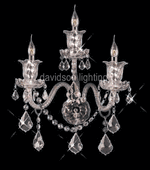 Chandelier 30% Lead Crystal Elizabeth Collection  # DVR7830W1422C  W14" x H22"