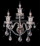 Chandelier 30% Lead Crystal Elizabeth Collection  # DVR7830W1422C  W14" x H22"