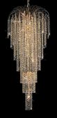 Chandelier 30% Lead Crystal Falls Collection # DVR68011942 W19" x H42" Chandelier 30% Lead Crystal Falls Collection # DVR68011942 W19" x H42"