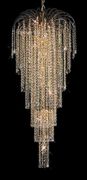 Chandelier 30% Lead Crystal Falls Collection # DVR68012558  W25" x H58"