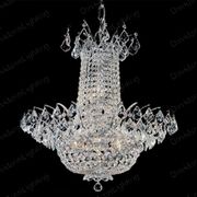 Chandelier 30% lead Crystal  Flora Collection # DVR58002222A Size w22" x H 22"