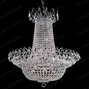 Chandelier 30% lead Crystal  Flora Collection # DVR58002628A Size w26" x H 28"