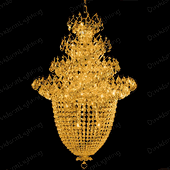 Chandelier 30% lead Crystal Flora Collection # DVR58002738AG Size w27" x H 38" Chandelier 30% lead Crystal Flora Collection # DVR58002738AG Size w27" x H 38"