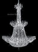 Chandelier 30% Lead Crystal Flora Collection # DVR58013652 W36" x H52" Chandelier 30% Lead Crystal Flora Collection # DVR58013652 W36" x H52"