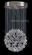 Chandelier 30% Lead Crystal Galaxy Collection # DVR20041632  W16" x H32"