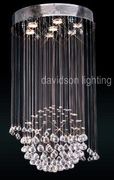 Chandelier 30% Lead Crystal Galaxy Collection # DVR20041832  W18" x H32"