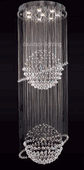Chandelier 30% Lead Crystal Galaxy Collection # DVR20042472 W24" x H72" Chandelier 30% Lead Crystal Galaxy Collection # DVR20042472 W24" x H72"