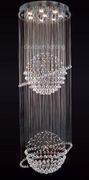 Chandelier 30% Lead Crystal Galaxy Collection # DVR20042472  W24" x H72"