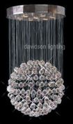Chandelier 30% Lead Crystal Galaxy Collection # DVR20052036  W20" x H36"