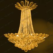 Chandelier 30% lead Crystal Harmonia Collection # DVR88002224AG Size w22" x H 24"