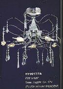 Chandelier 30% lead Crystal # HY9017L7a Size w26" x h28"