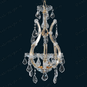 Chandelier 30% lead Crystal Maria Theresa Collection # DVR280012AG Size w12" x H 22" Chandelier 30% lead Crystal Maria Theresa Collection # DVR280012AG Size w12" x H 22"